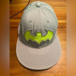 DC Comics Batman Gray and Neon Green men’s Cap